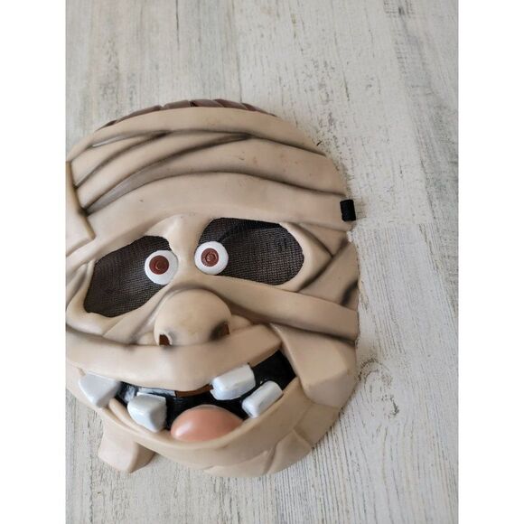 Greenbrier mummy rubber face mask Halloween costume - Picture 3 of 7